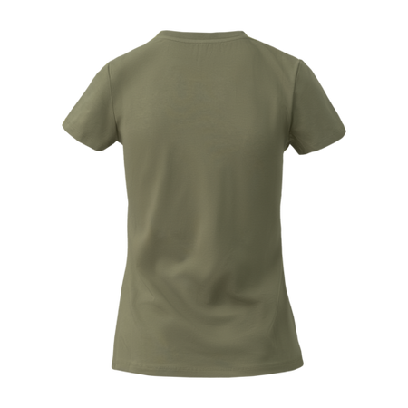 T-Shirt damski Slim Organic Helikon z bawełny organicznej - Olive Green
