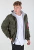 Kurtka Alpha Industries MA-1 D-Tec dark green