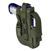 Kabura Pistoletowa Molle Camo M.G. Zielona