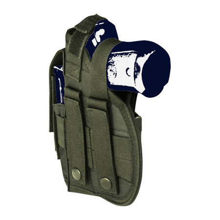 Kabura Pistoletowa Molle Camo M.G. Zielona