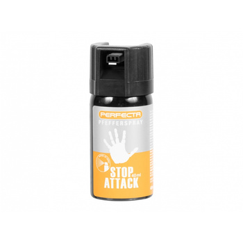 Gaz pieprzowy Perfecta Stop Attack Xtreme 10% OC stożek 40 ml