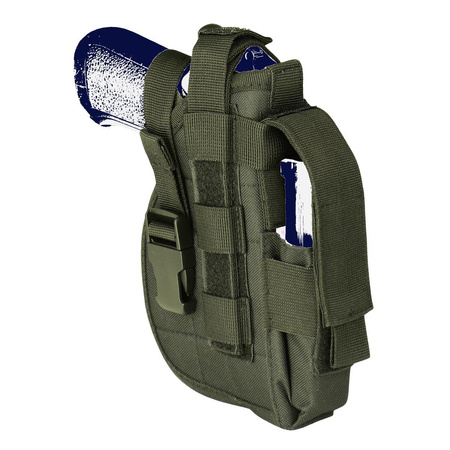 Kabura Pistoletowa Molle Camo M.G. Zielona