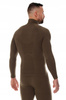 Bluza termoaktywna męska Brubeck RANGER WOOL khaki