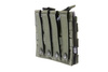 Podwójna ładownica Open I na magazynki AK/M4/G36 ranger green