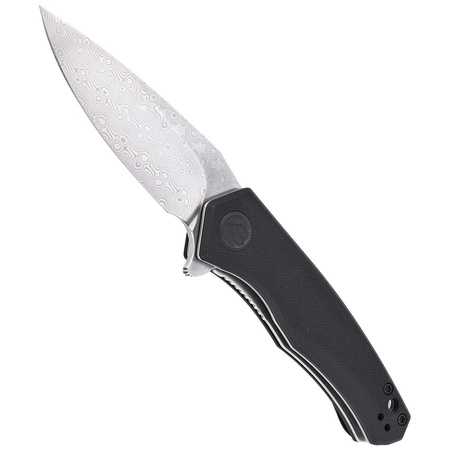 Nóż składany Kubey Cadmus Black G10 Damascus by Max
