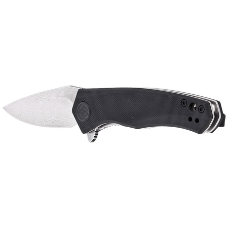 Nóż składany Kubey Cadmus Black G10 Damascus by Max