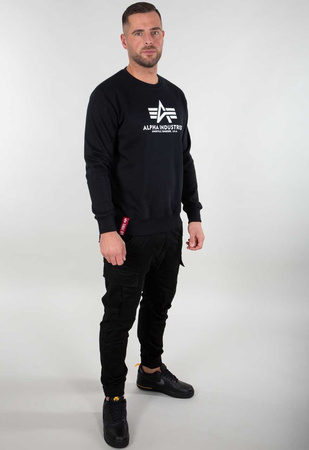 Bluza Alpha Industries Basic Sweater black
