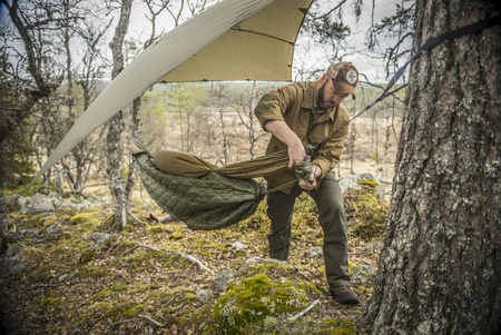 Poncho Helikon SWAGMAN ROLL Basic - Olive Green