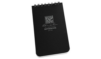 NOTES WODOODPORNY RITE INT THE RAIN 3*5 CZARNY