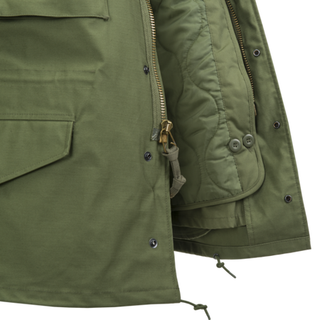 Kurtka Helikon M65 NyCo Sateen Czarna