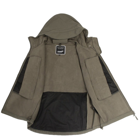 KURTKA SOFTSHELL FALCON TEXAR OLIVE