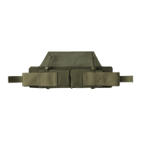 Double Horizontal Pouch - Olive Green