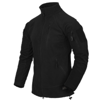Bluza Helikon ALPHA TACTICAL - Grid Fleece - Czarna L