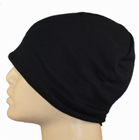 Czapka zimowa czarna bawełniana SUR+