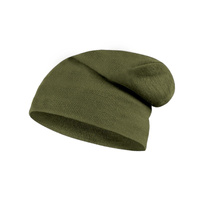 Czapka męska merino Woolmed olive
