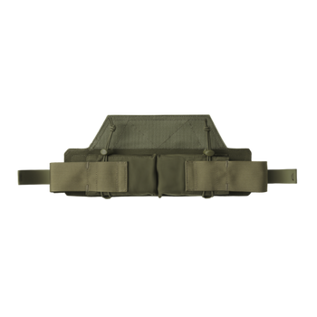 Double Horizontal Pouch - Olive Green