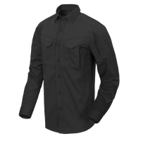 Koszula Helikon DEFENDER Mk2 long sleeve - PolyCotton Ripstop - Czarna