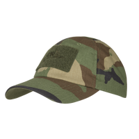 Czapka z daszkiem Helikon Baseball PolyCotton Ripstop US Woodland