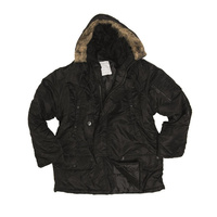 Kurtka Zimowa Parka Mil-Tec N3B Czarna