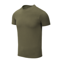 T-Shirt Helikon z bawełny organicznej SLIM - Olive Green