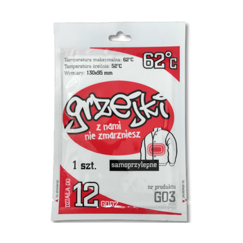 OGRZEWACZ CHEMICZNY GRZEJKI DO CIAŁA- 1 PARA