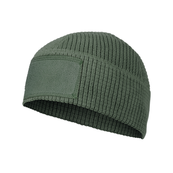 Czapka Helikon RANGE Beanie Grid Fleece Olive Green