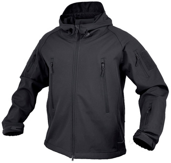 KURTKA SOFTSHELL FALCON TEXAR CZARNY