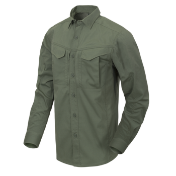 Koszula Helikon DEFENDER Mk2 long sleeve - PolyCotton Ripstop - Olive Green