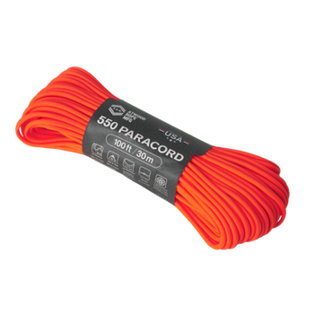 Linka 550 Paracord (30m) - Neon Orange
