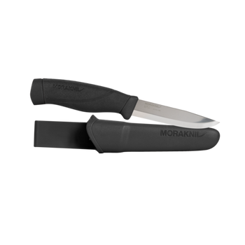 Nóż Morakniv Companion HeavyDuty (S) - Stainless Steel - Czarny (ID 13159)