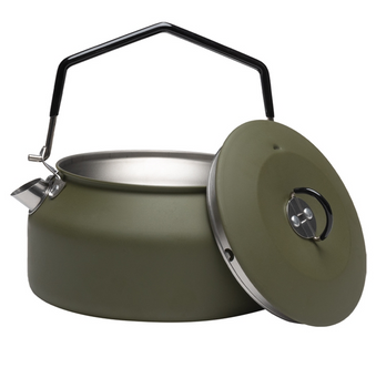 Mil-Tec Czajnik Obozowy ze stali nierdzewnej Tea Kettle 1 l zielony