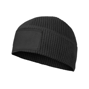 Czapka Helikon RANGE Beanie Grid Fleece Czarna