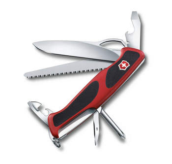 Scyzoryk Victorinox RangerGrip 78, 130mm, czerwono-czarny 0.9663.MC