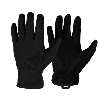 Direct Action Light Gloves Leather Czarne
