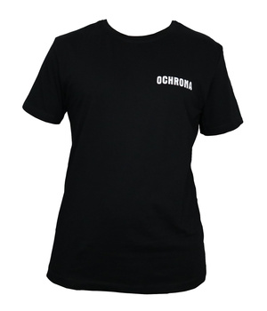 Koszulka T-Shirt Ochrona czarna