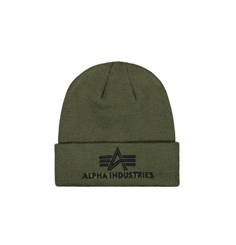 Czapka Alpha Industries 3D Beanie dark green