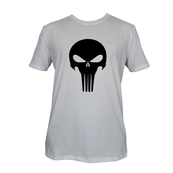 Koszulka T-Shirt Punisher Biała