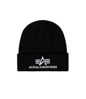 Czapka Alpha Industries 3D Beanie silver/black