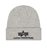 Czapka Alpha Industries 3D Beanie grey heather