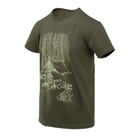 Helikon T-Shirt (Home Sweet Home) - Taiga Green