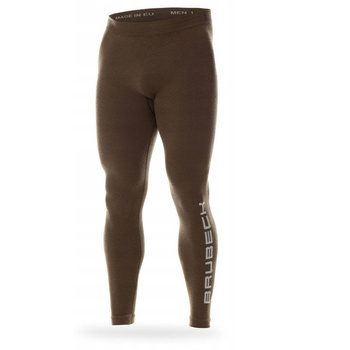 Spodnie termoaktywne męskie Brubeck RANGER WOOL khaki