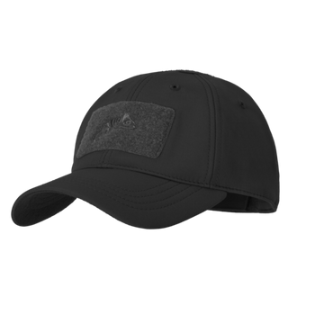 Czapka z daszkiem Helikon Baseball WINTER - Shark Skin - Czarna