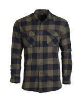 Koszula Flanelowa Mil-Tec Czarna/Olive