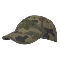 Czapka Helikon Baseball FOLDING PolyCotton Ripstop PL Woodland