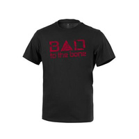 T-shirt Bad to The Bone Czarna