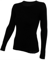 Bluza termoaktywna damska Brubeck COMFORT COTTON czarny