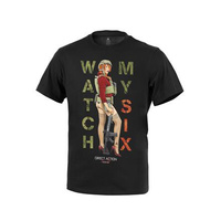 T-Shirt Watch My Six Czarny