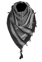 Chusta Arafatka Shemagh Mil-Tec Black/White