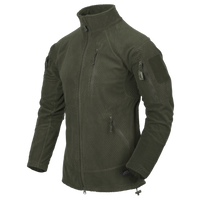 Bluza Helikon ALPHA TACTICAL - Grid Fleece - Olive Green