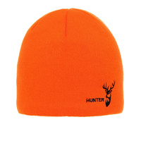 Czapka męska zimowa myśliwska pomarańczowa Hunter